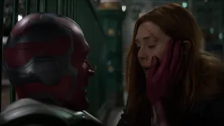 Avengers: Infinity War - Vision and Scarlet Witch vs The Black Order (open matte)