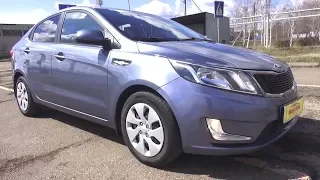 2014 Kia Rio 1.6 MT. Обзор (интерьер, экстерьер, двигатель).