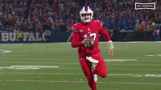 Josh Allen was definitely involved on this drive.