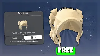 NEW FREE BLONDE HAIR ROBLOX