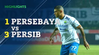 MATCH HIGHLIGHTS PERSEBAYA 1 - 3 PERSIB | PIALA PRESIDEN 2022