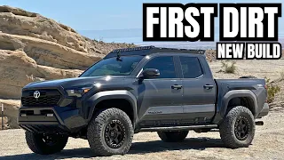 Newly Built 2024 Toyota Tacoma TRD Off-Road Desert Testing