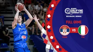 FINAL: Serbia v Italy | Full Game - FIBA Olympic Qualifying Tournament 2020