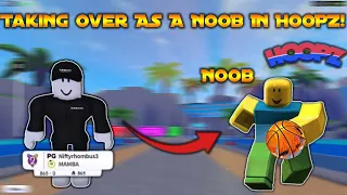 Going Undercover As A Noob In Hoopz!!!