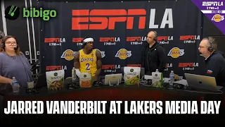 Travis & Sliwa: Jarred Vanderbilt at Lakers Media Day, presented by Bibigo