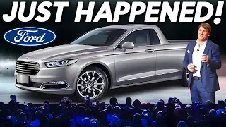 IT'S BACK! Ford CEO Reveals The Return Of A Redesigned Ford Ranchero!