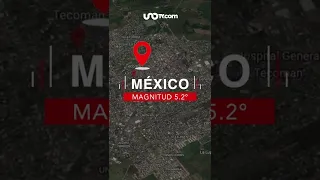 Sorprende nuevo sismo: ahora, en Tecomán, Colima, con magnitud de 5.2