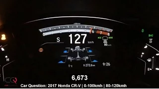 2017/2018 Honda CR-V 0-60mph / 0-100kmh Acceleration Test! | The MOST complete review: Part 7/8