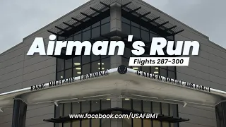 USAF BMT Airman's Run: Flights: 287-300 -- April 17, 2024