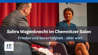 Sahra Wagenknecht über den Ukrainekrieg und ihre neue Partei | Chemnitzer Salon