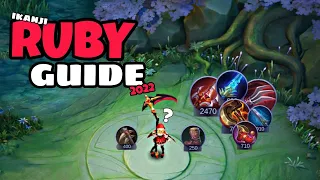 HOW TO BUILD EARLY GAME ITEM FOR RUBY | RUBY GUIDE 2022-2023 | EP. 2 | By: ikanji | MOBILE LEGENDS