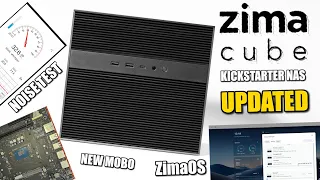 Zimacube NAS Update - Noise Test, ZimaOS Beta, New Motherboard Comparison, Plex and RAID?