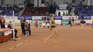 Marija Vuković (MNE) 189 cm High Jump Women 2. Place 6. Serbian Indoor Meeting Belgrade 2021