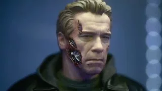 Hot Toys Terminator Genisys T-800 Guardian 1:6 Figure Head Sculpts Showcase