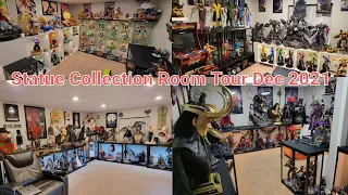 Statue Collection Mancave Room Tour Year End 2021