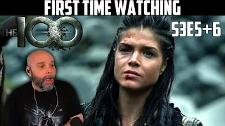 jus nou drein jus daun! *The100 S3E5+6* - FIRST TIME WATCHING - REACTION