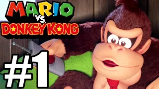 Mario vs Donkey Kong (Switch) Gameplay Walkthrough Part 1 - Nintendo Switch Demo