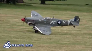 Fast and Low: Large Scale Warbirds Roar at the Weston Park Airshow 2023