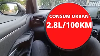 2.8L/100Km - CONSUM URBAN - Mazda 2 Hybrid