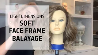 Soft Face Frame Balayage Tutorial | LightDimensions | Goldwell Education Plus