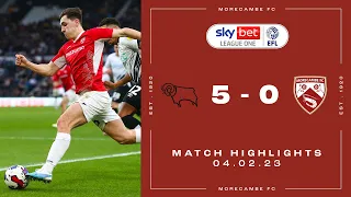 Highlights | Derby County 5 Morecambe 0