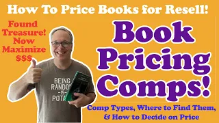 Pricing Comps for Used Book Resell- price comparison How To's to max your online book sell profit