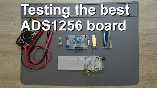 Testing and demonstrating the best ADS1256 board