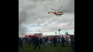 evacuation in Moscow 10/07/2017