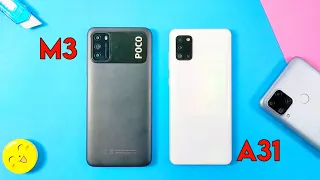 Poco M3 Vs Samsung Galaxy A31 Speed Test & Comparison 🔥