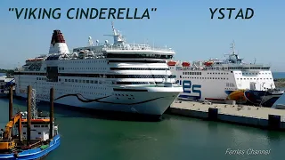 "VIKING Cinderrella" at the port of Ystad | Ferries Channel