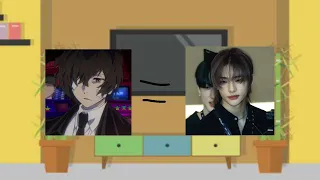 | BSD react to Dazai as Hyunjin | (from Stray kids) 🇷🇺/🇺🇸