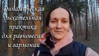 Динамическая дыхательная практика. Анулома Вилома в ходьбе | Практики для гармонии и равновесия