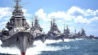 A Complete Recreation of 18 Japanese Heavy Cruisers