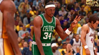 NBA 2K23 (PS5) All-Time Celtics vs. All-Time Lakers [4K ULTRA HD | GODLIKE QUALITY]