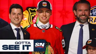 GOTTA SEE IT: Blackhawks Select Connor Bedard First Overall In 2023 NHL Draft