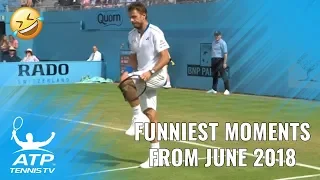 Funniest Moments & Fails from June: 2018 ATP Season