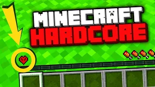 Minecraft Hardcore, ale mam 1 serce