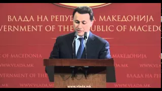 Gruevski press