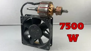 How to Get  Super High Voltage 7500W Generator Use Free Electricity