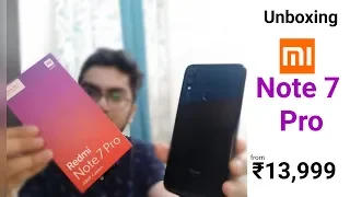 Redmi Note 7 Pro - unboxing