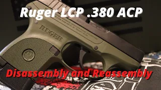 Ruger LCP .380 Gen 1, Field Strip