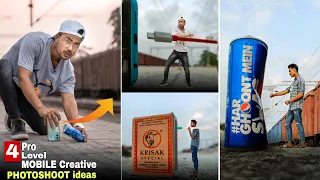 4 Pro Creative Photography with Mobile Phone | Creative mobile photography ideas at home | Creative