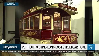 Petition to bring home long lost streetcar back to Toronto