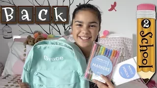 Back to School Routine | What's in My Backpack