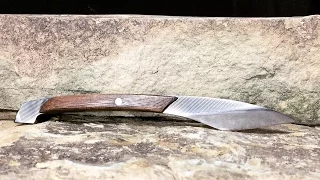 Kiridashi Knife from broken file