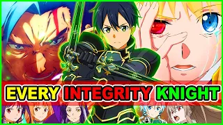 Who Is Strongest? Every Integrity Knight in SAO Alicization War of Underworld