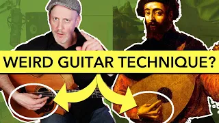 My "Weird" Right Hand Guitar Technique | Adam Rafferty