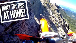 Please Don't Try This At Home!  Death Wish? The Ascent and The Cliffs
