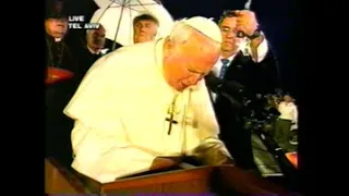 Pope John Paul II in the Holy Land | Welcome Ceremony | Ben Gurion Airport