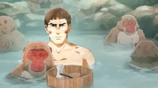 Ancient Roman Architect Has to Bathe with Modern Day Monkeys to Learn Futuristic Thermae Designs